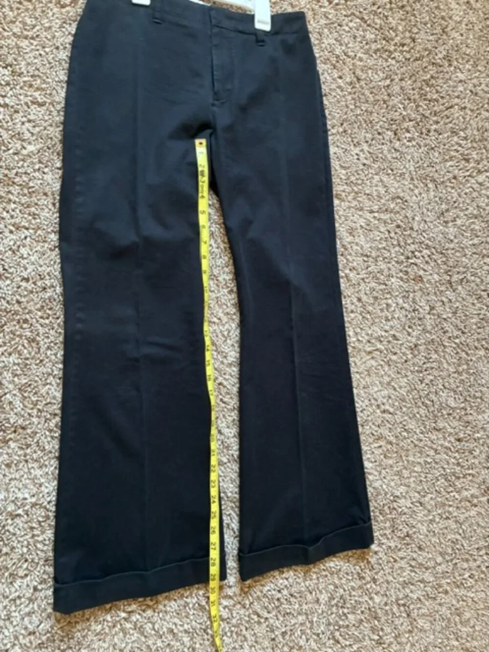 Classic GAP wide leg black pants, size 6, in great condition